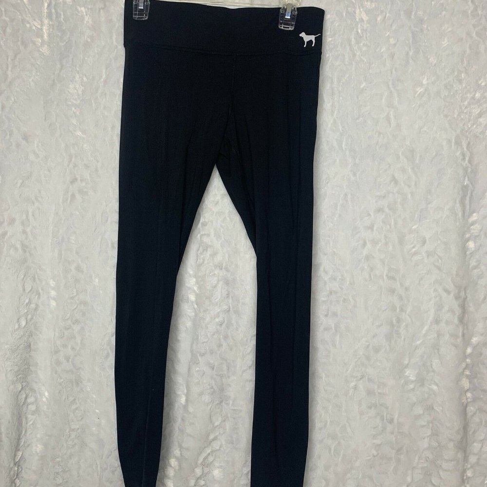 Pink VS Victorias Secret Black Leggings Fitness Sp